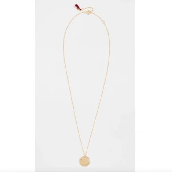 SHASHI Theodora Disc Pendant Necklace - Picture 5 of 8